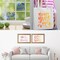 16 Pieces Inspirational Word Stencil 6.3 Inch Motivational Quote Reusable Polyester Film Template Stencils with Open Ring for Crafts Painting on Wood Drawing Wall Home Decor Gift